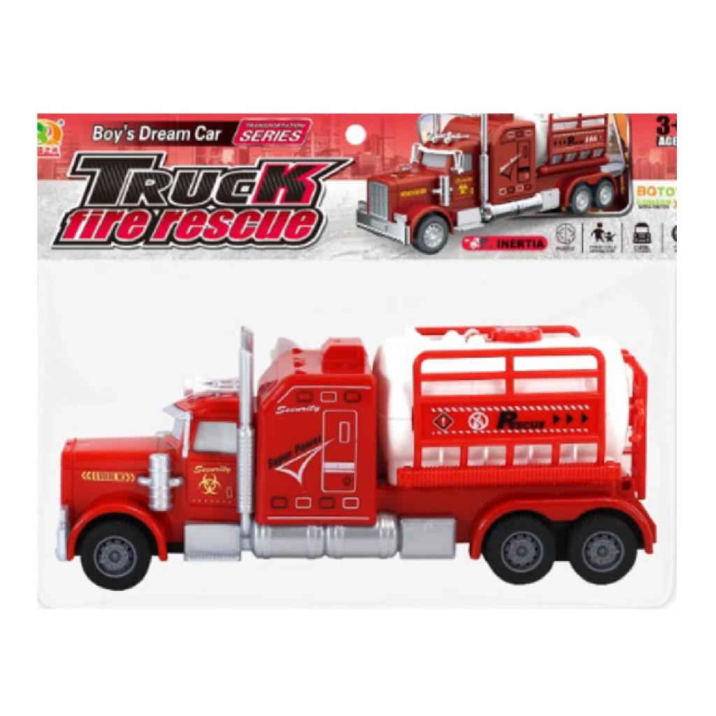 Fire Rescue Transport Truck Toy